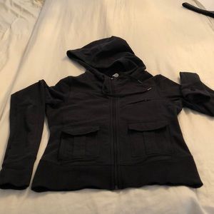 Lululemon light cotton hoodie size 8 in black